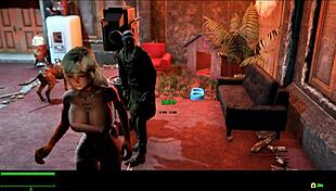 Fallout 4 Nuka Raider Fairytale 2 Slams with Doggystyle Action!