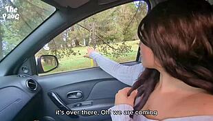 Couldn't Wait to Slam Big Ass Latina Stranger in Public Car