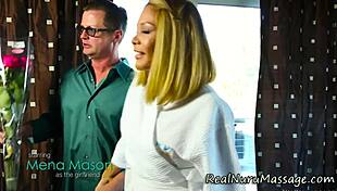 The oriental masseuse gave me a handjob and blowjob until I cummed.