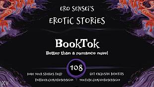 This booktok erotic audio has a woman masturbating to orgasm in a sexy story.