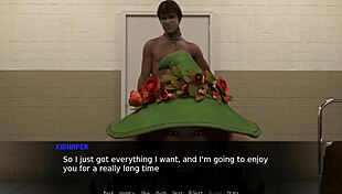 Redhead Plays The Green Witch With Toys And Squirting