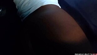 petite ebony gets fucked hard by her eager lover