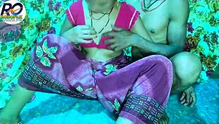 Desi bhabhi red saree में brother-in-law से intimate hindi audio