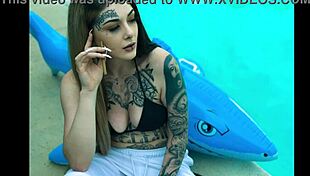 lady xo jerk off challenge, i-i can't hold back!