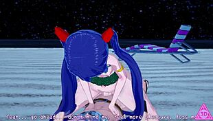 wendi and natsu share an emotional intimate moment in fairy tail hentai