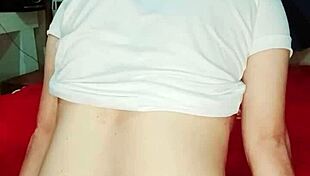 metiendome este gran dildo saboreando en lo mas profundo de mi vagina, reaching orgasm