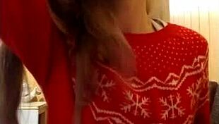 Young Lonely Blonde Enjoys Private Time