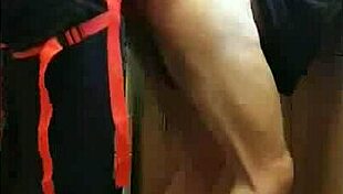 Pegging boyfriend's ass in kitchen, cornfield, and bathroom with ass to mouth!