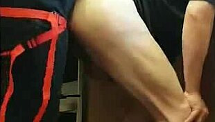 Pegging boyfriend's ass in kitchen, cornfield, and bathroom with ass to mouth!