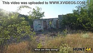 i watch slutty brunette get passionate anal fuck with stranger