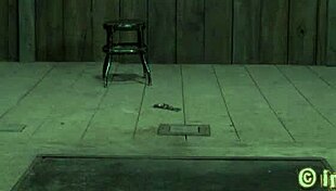 The brunette slave gets tied up, her tits toyed with in bdsm gratification.