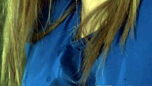 Bdsm Humiliation Session for Restrained Sub in Heels and Ring Gag