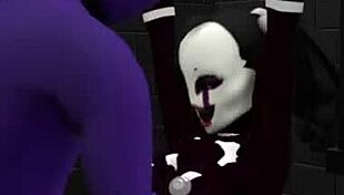 Detailed compilation of fucknaf toybox animations featuring sexy scenes from five nights at freddys.