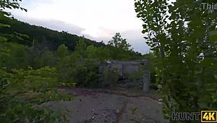 i watch slutty brunette get passionate anal fuck with stranger