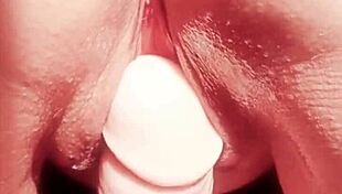 Maturemons Teasing With Toys And Dildo On Her Big Pussy Lips