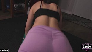 Yoga Babe Sinn Sage Takes Off Her Pants And Gets Her Pussy Fingered