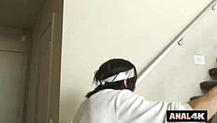 Stepbro Swaps Virtual Slut For Stepsister's Tight Asshole Fuck!