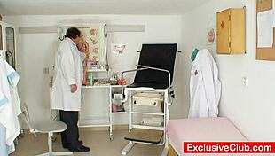 skinny teen 18+ gets extreme pussy gape from filthy doctor in hospital