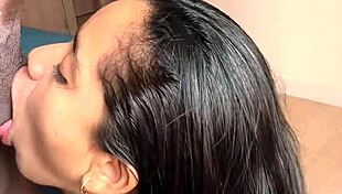 Sloppy Blowjob On Video Call