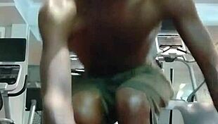 Beautiful teacher performs pole dance in the dorm