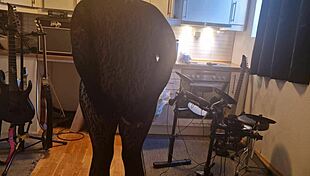 Kit Willer Ripps His Ass Wide Open In The Kitchen