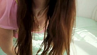 Calmed stepdad missing stepmom with deepthroat