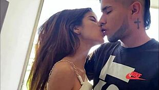 watching the passage, my stepsister gets horny to take my big cock - full story