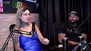 married couple invites teen for outdoor threesome in lingerie