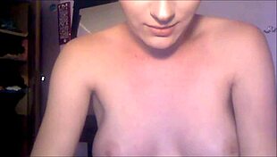 Stunning Shemale with Short Hair Performs Webcam Show, Transsexual Ladyboy Action!