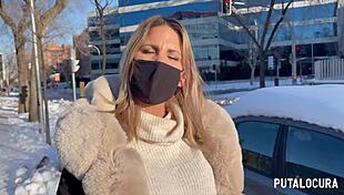 German tourist Leidy de León swallows Torbe’s load in wild Putalocura pillada