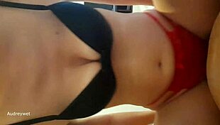 i picked up Audrey Nice and gave her 2 creampies