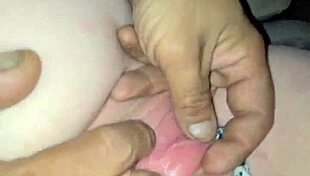 Look at this fat ass and tits getting fingered outdoors in the car!