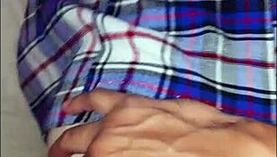 Ay, my little pussy hurts! This naive mexican student fucks her neighbor for gifts when alone at home.