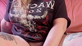 I use a huge toy to stretch my big pussy wide open.