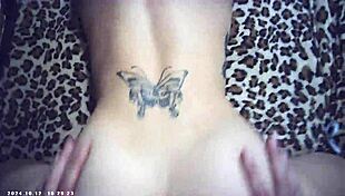 Behind Scenes: Glasses Cam Maxxx Loadz Fucks Asian Blonde Bent Over