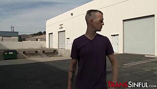 Sexy Stockings Tranny Morena Black Gets Intense Warm Sticky Facial!