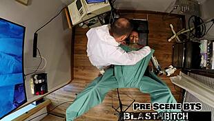 Angel Santana's Pussy Gets Filled Full of Cum in Close-Up Nurse Scene. Can't Believe It!