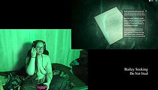 A Brunette With Long Hair And Glasses Enjoys Naked Time At The Lake House In Part 4.