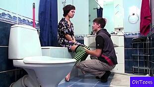 alla and navon share a steamy bathroom massage session 😍