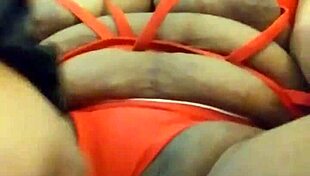 Ooh, babe stuffs tits with toys and fucks solo 😍