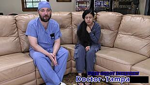 Dr Tampa - Bratty Orphans Cheerleading Physical with Mya