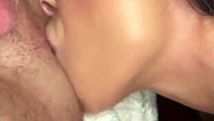 Petite 18yo Latina Gags On Deepthroat