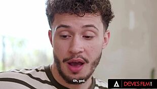 gorgeous milf lexi smith gives her son-in-law a hot titty fuck before fucking him hard