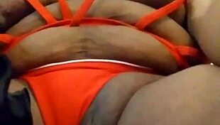 Ooh, babe stuffs tits with toys and fucks solo 😍