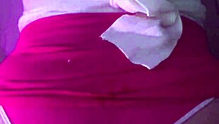 Panties to the side for some upskirt fucking and cumshots