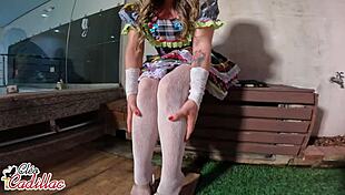 Beautiful Cleo Cadillac Experiences Sensual Orgasm After Junina Party Fuck!