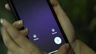 Ghost Face catches gothic girl for rough sex