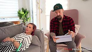 lili cocksinhell choked on big cock on kitchen table