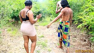 Bush Fun with BBW Babe