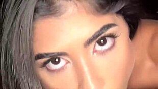 Petite 18yo Latina Gags On Deepthroat